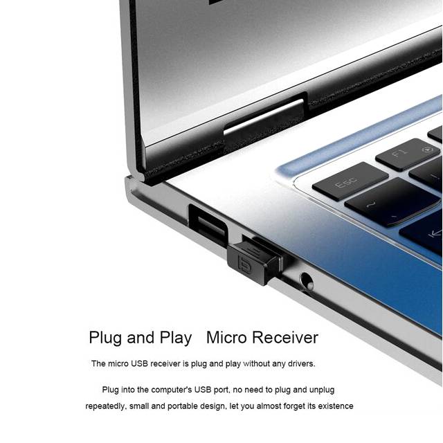 Fude i210 Wireless Mouse 2.4GHz Green - 2