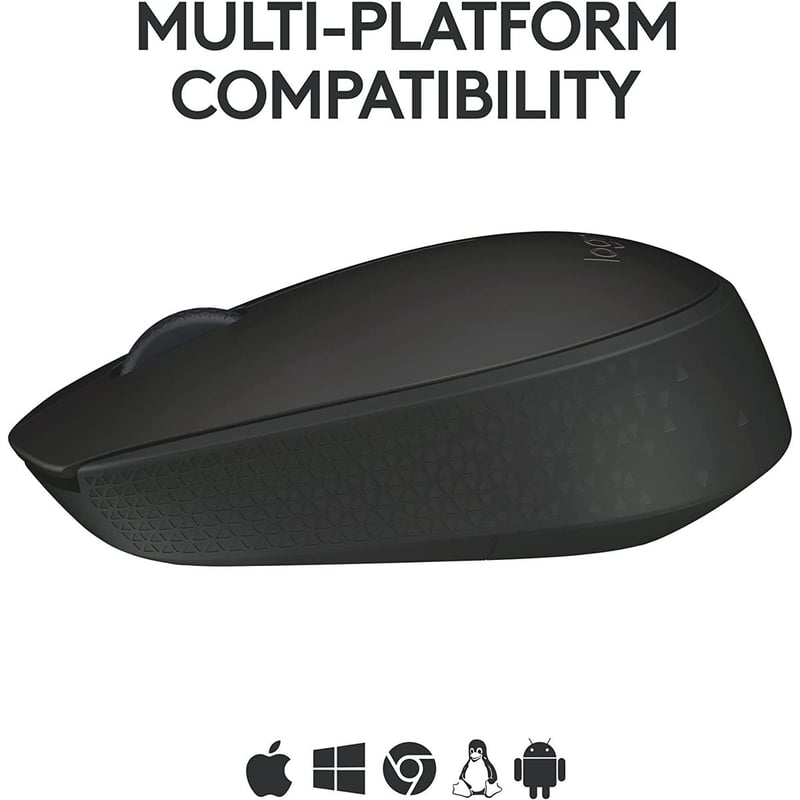 ماوس Logitech M171 1000 DPI لاسلكي Off-White - 41