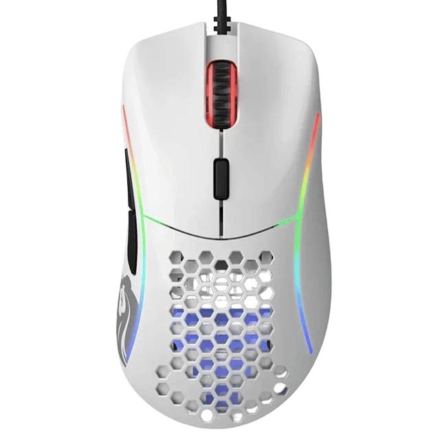 Glorious Model D Gaming Mouse Wired Glossy White RGB - 4