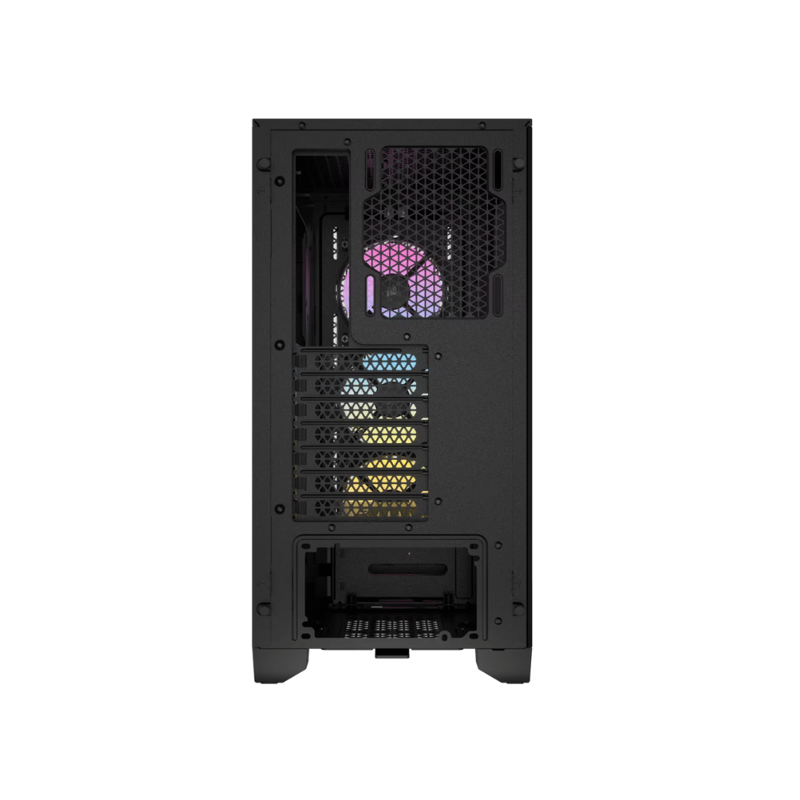 كيس Corsair 3000D Mid-Tower Black Tempered Glass - 5