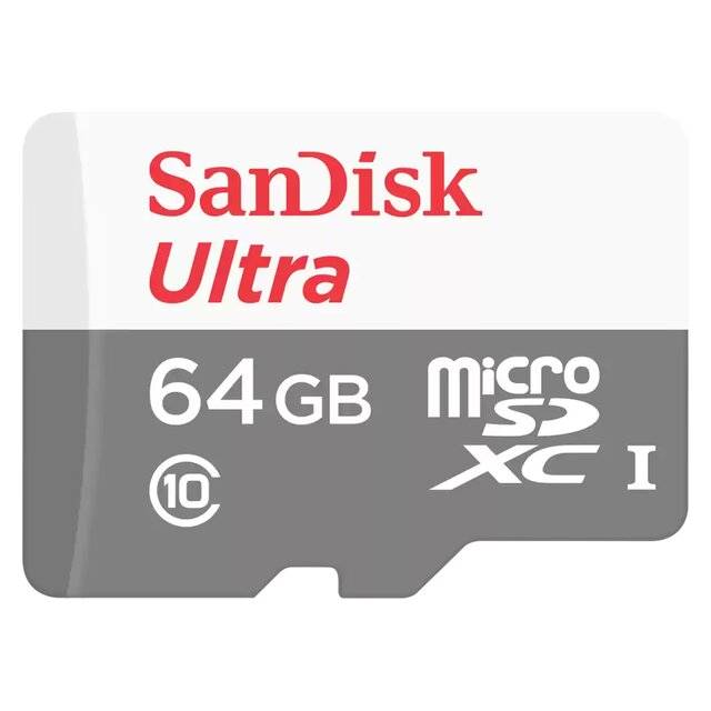 SanDisk Ultra 64GB MicroSDXC UHS-I Memory Card 100MB/s - 3