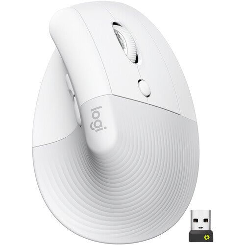 ماوس Logitech Lift Vertical Ergonomic 4000 DPI لاسلكي وردي - 3