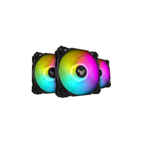 ASUS TUF Gaming TF120 ARGB Fan – Triple Fan Kit with ARGB Controller - 1