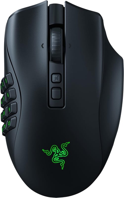 ماوس Razer Naga V2 Pro 30000 DPI RGB لاسلكي أسود - 1