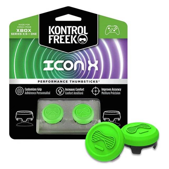 جويستيك KontrolFreek IconX Performance للـ Xbox Series X|S أخضر - 1
