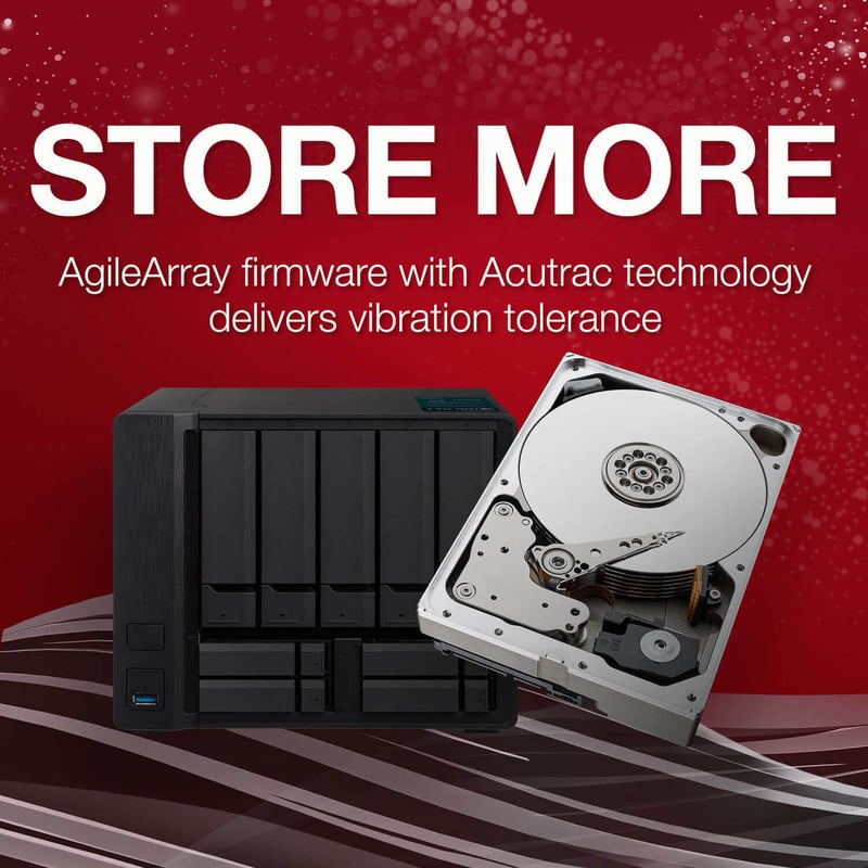 هارد Seagate IronWolf 14TB SATA 3.5″ NAS - 5