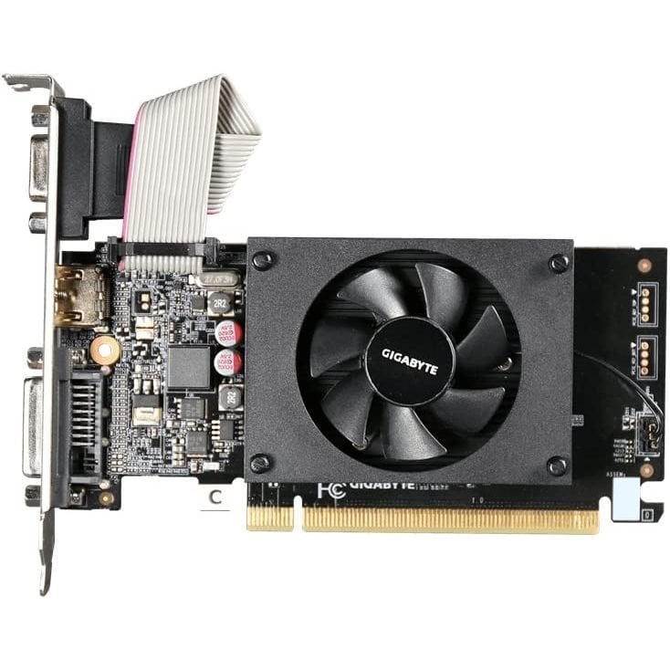 كارت شاشة Gigabyte GeForce GT 710 2GB GDDR5 Low Profile - 3