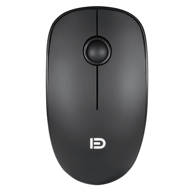 ماوس FUDE i330 لاسلكي - أسود - 1600 DPI - 2