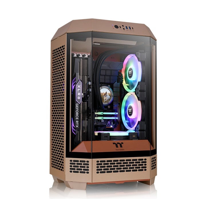 كيس Thermaltake The Tower 300 Micro-ATX Mini-ITX أزرق - 44