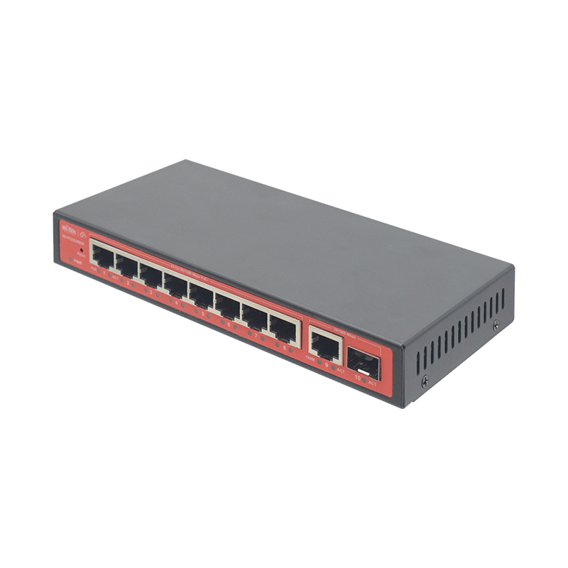Wi-Tek Cloud Easy Smart Switch WI-PCES308GF 8-Port PoE+ 1Gbps SFP - 2