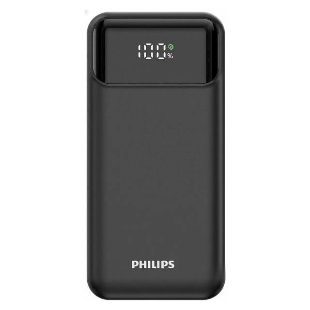 باور بانك Philips DLP1922CB 10000mAh 22W USB-A إلى USB-C أسود - 4