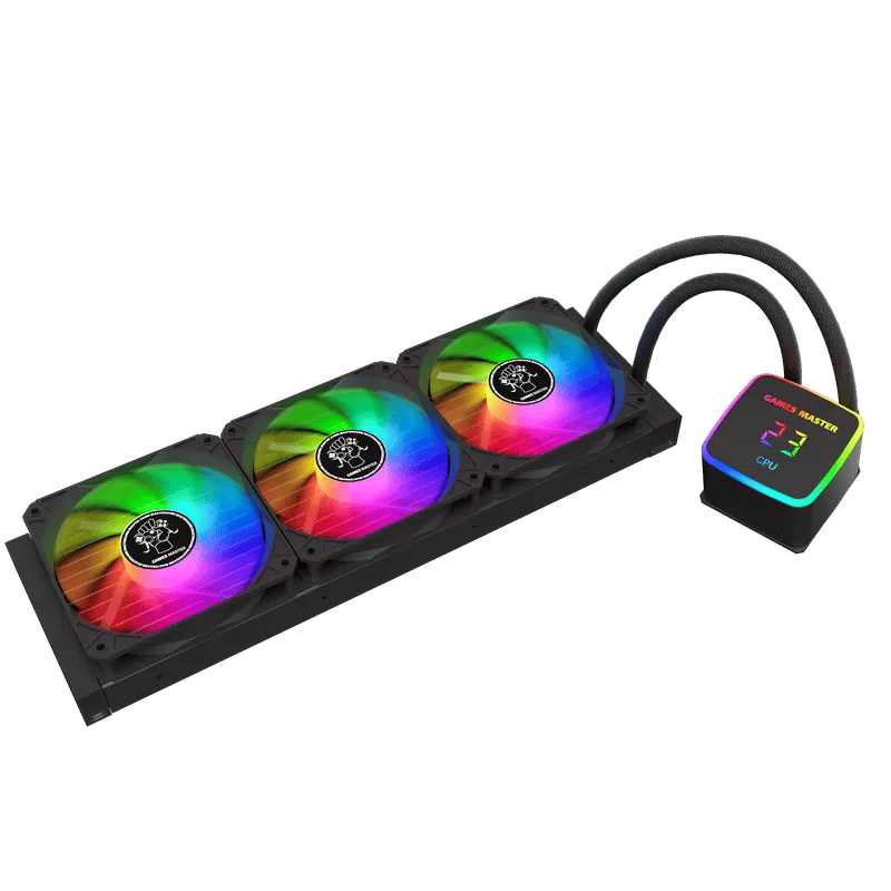 مبرد Games Master LZ360 360mm AIO سائل أسود - 3