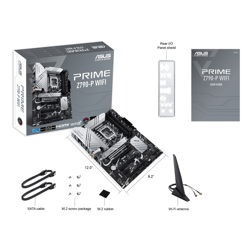 لوحة أم ASUS Prime Z790-P WiFi ATX LGA1700 DDR5 - 7
