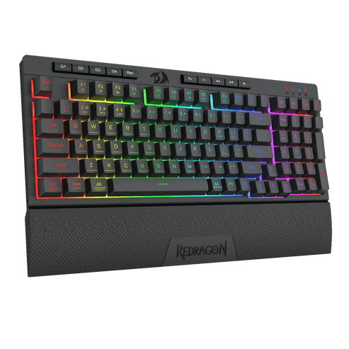 Redragon Shiva K515 RGB Pro Full-Size Membrane Wired Gaming Keyboard - 4