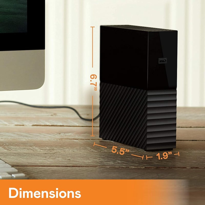 WD My Book 22TB USB 3.0 External HDD - 7