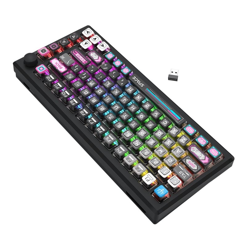 Redragon Uranus Pro 75% Mechanical Keyboard Dual-Mode RGB - 3