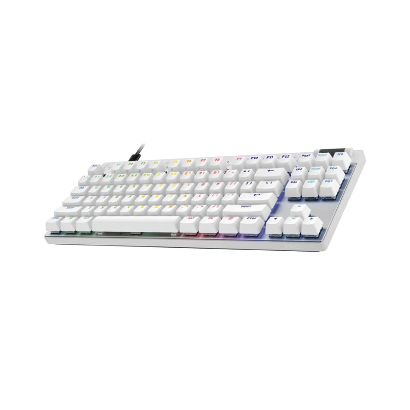 كيبورد Logitech G Pro X TKL Magnetic Analog سلكي RGB أبيض - 4