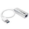 محول Tripp-Lite USB 3.0 إلى Gigabit Ethernet 10/100/1000 فضي - 2