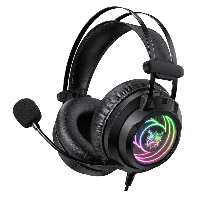 Onikuma X80 Abyss Mirror Wired Gaming Headset 50mm Drivers RGB - 4