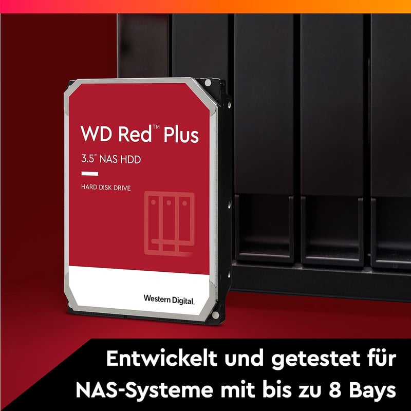 هارد WD Red Plus 6TB SATA 3.5″ داخلي - 6