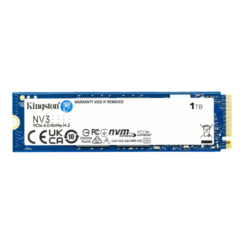 SSD Kingston NV3 500GB NVMe M.2 - 2