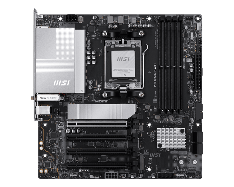 لوحة أم MSI PRO B850 Micro-ATX AM5 DDR5 - 3
