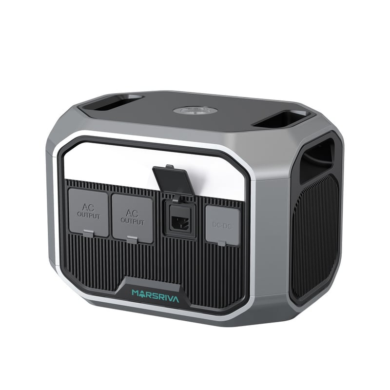 Marsriva MP12 1200W Portable Power Station 1254.4Wh LiFePO4 - 5