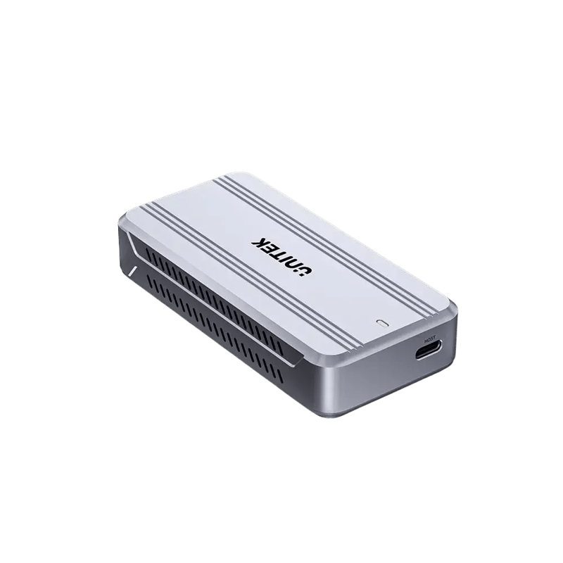هارد خارجي Unitek SolidForce Reefer TurboCool 8TB USB4 40Gbps SSD رمادي - 11