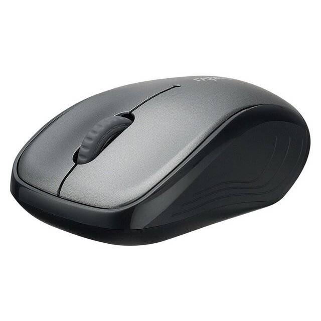 Rapoo M35 Silent Wireless Mouse - Black - 3