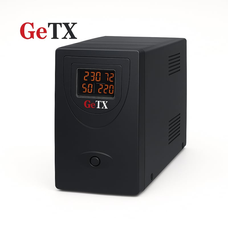 يو بي إس GeTX GXK-2000-C 2000VA 1200W Line-Interactive 12V 9Ah (2x) - 1