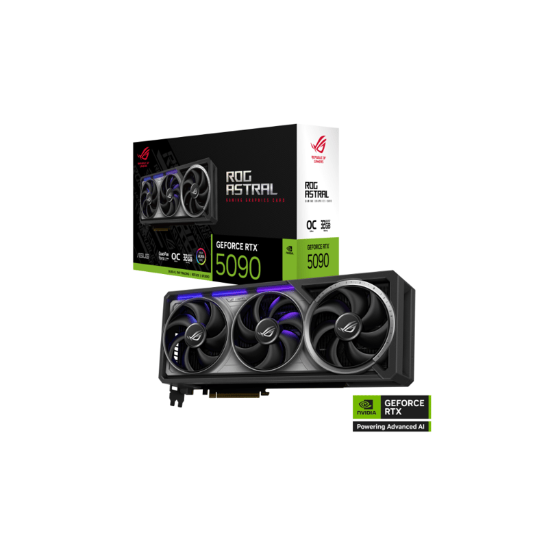 كارت شاشة ASUS ROG Astral GeForce RTX 5090 32GB GDDR7 OC Edition - 10