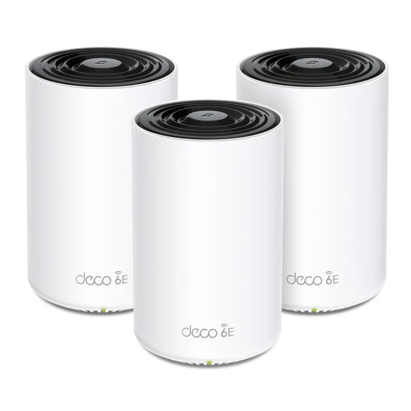 TP-Link Deco XE75 Pro AXE5400 3-Pack Tri-Band WiFi 6E Mesh Router - 3