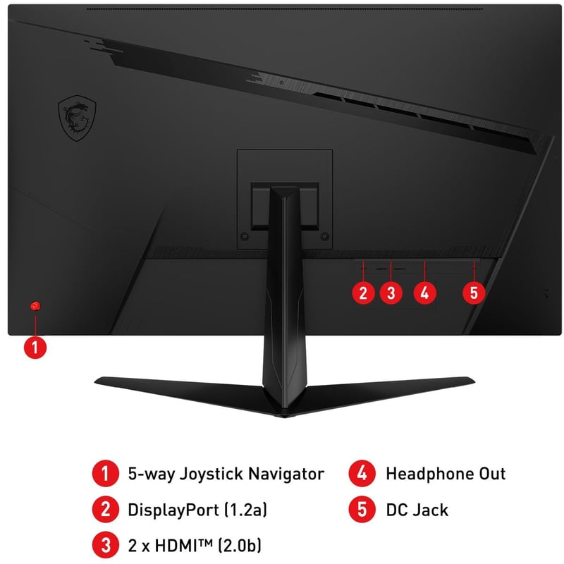 شاشة MSI G321Q 32″ 2560x1440 170Hz IPS - 7