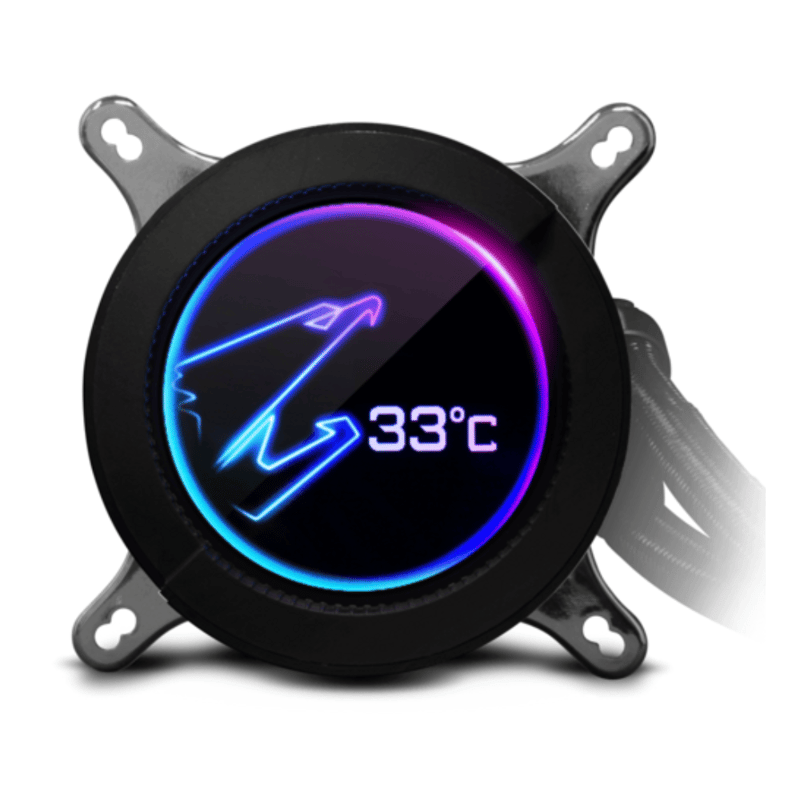 مبرد Gigabyte AORUS AIO سائل 240mm RGB أسود - 3