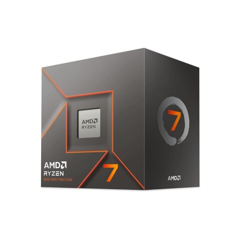 معالج AMD Ryzen 7 8700F 8-Core 5.0GHz AM5 بوكس - 1