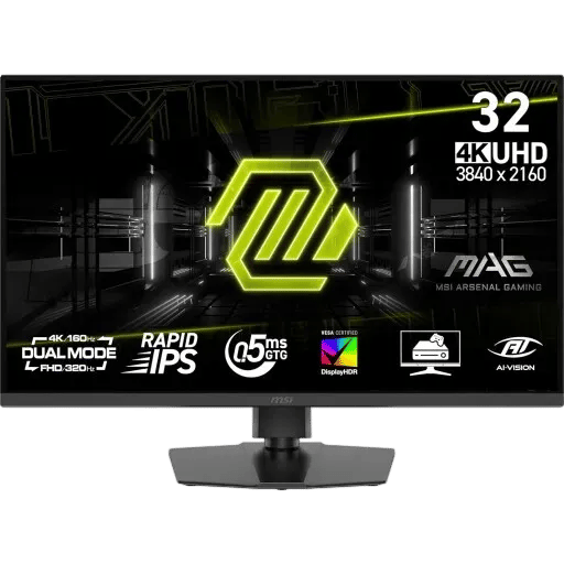 شاشة MSI MAG 322URDF E16 32″ 3840x2160 160Hz IPS - 1