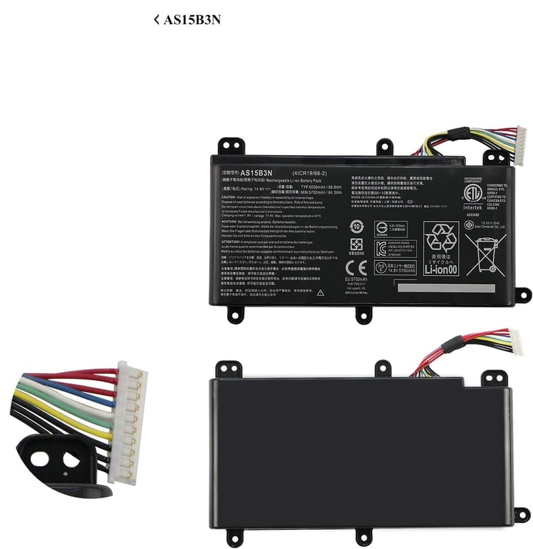 بطارية لابتوب Zoom AS15B3N لاجهزة ايسر Predator - 2