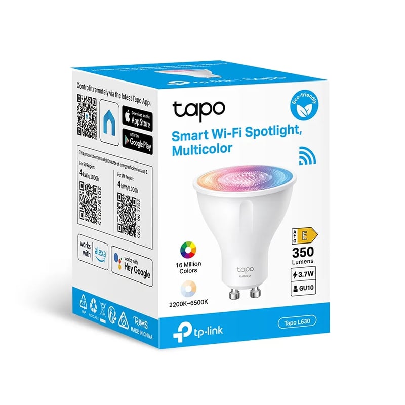 TP-Link Tapo L630 Smart Wi-Fi Multicolor Spotlight GU10 - 9