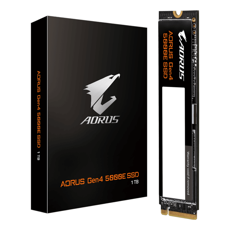 SSD Gigabyte Aorus Gen4 1TB NVMe M.2 - 8