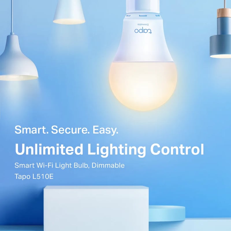 TP-Link Tapo L510E Smart Wi-Fi Dimmable LED Bulb 2700K - 2
