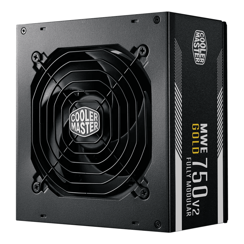 باور سبلاي Cooler Master MWE Gold V2 750W 80+ Gold Fully Modular White Edition - 2