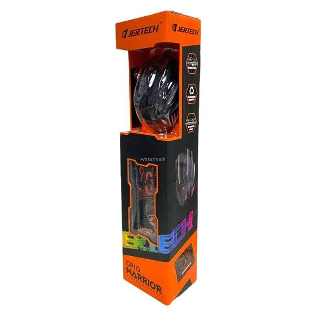 ماوس Jertech GP10 3200 DPI USB أسود - 4