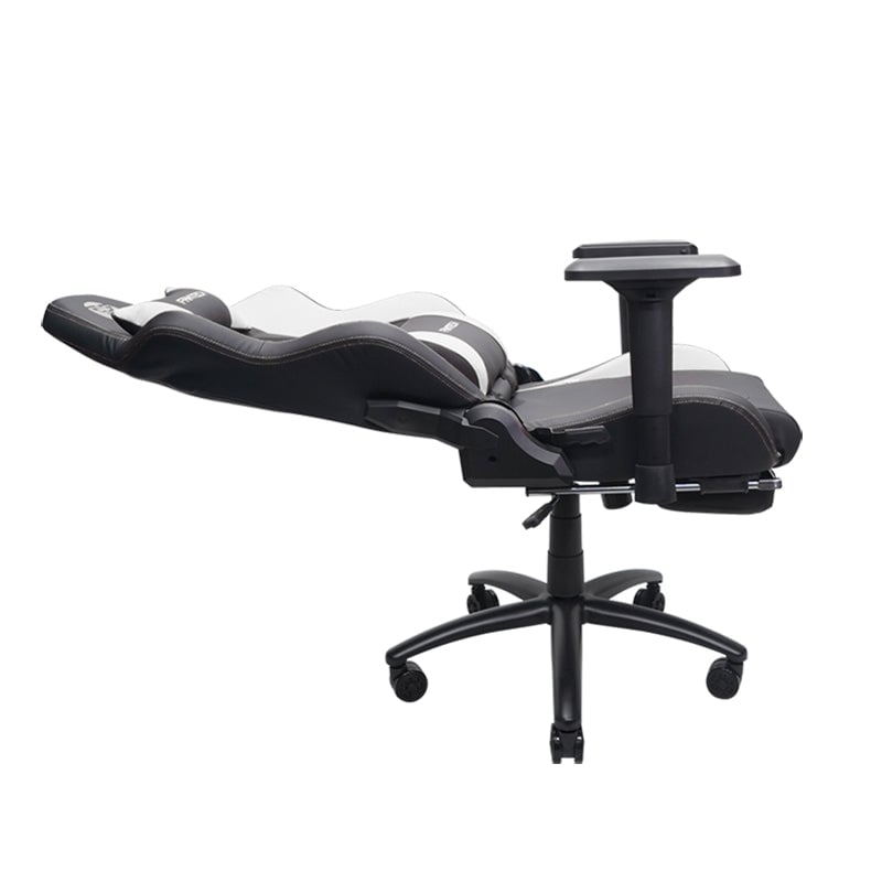 كرسي قيمنق Fantech ALPHA GC-280 مسند قدم قابل للإمالة أبيض - 4