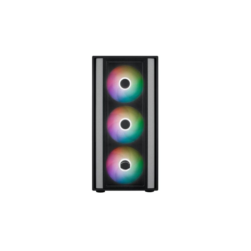 Cooler Master MasterBox 600 Mid-Tower ATX Case Black Tempered Glass - 2