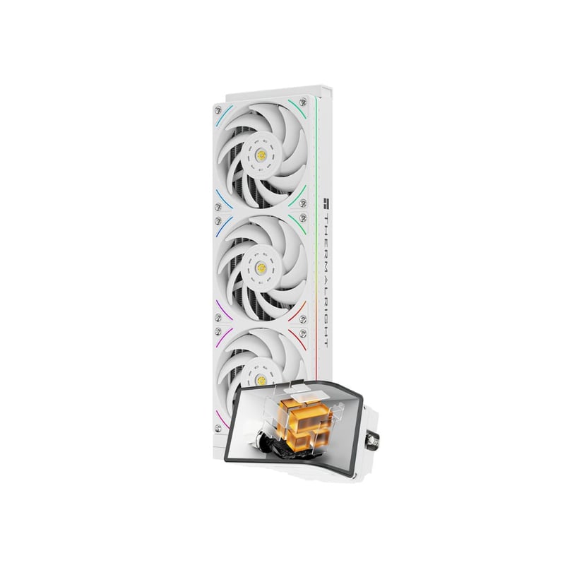 مبرد Thermalright Wonder Vision 360mm AIO سائل أبيض ARGB - 3