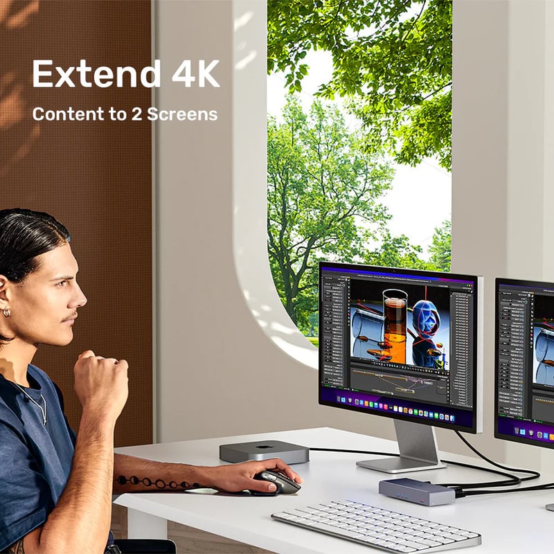 Unitek HDMI 1.4 Splitter 1 In 2 Out 4K@30Hz Adapter - 10