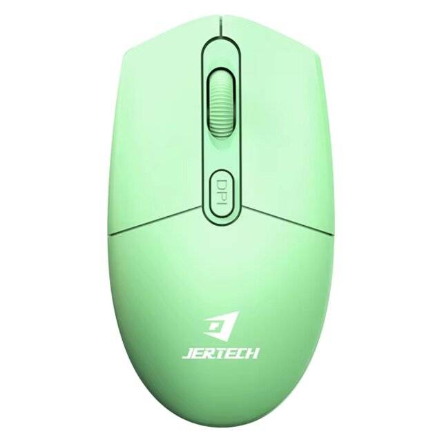 ماوس Jertech SM-02 لاسلكي 1200 DPI أخضر - 5