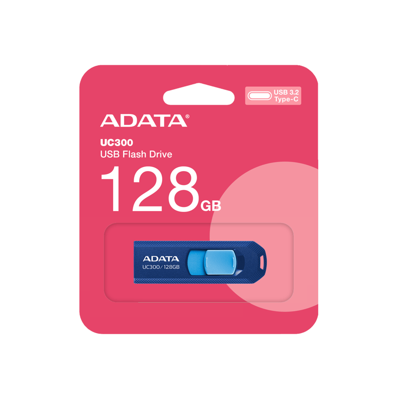 فلاش ADATA UC300 128GB USB 3.2 Gen1 Type-C - 7
