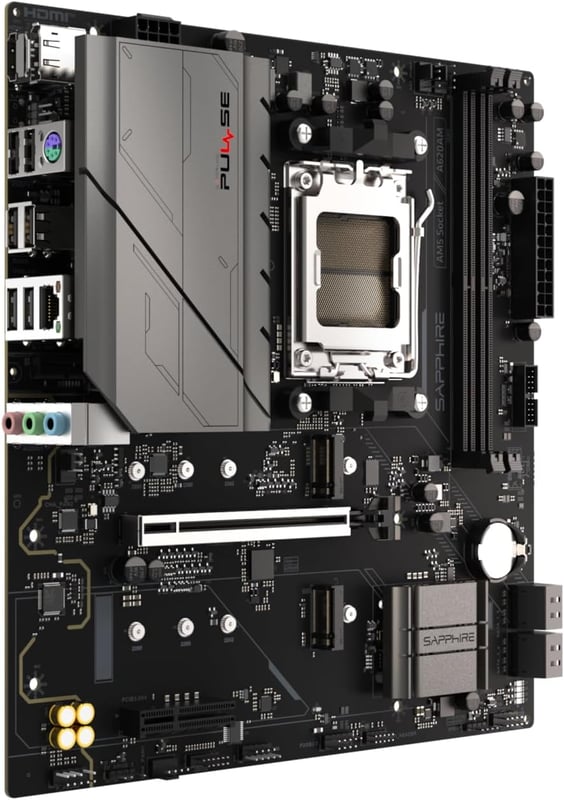 Sapphire PULSE A620AM AM5 Micro-ATX DDR5 Motherboard - 4