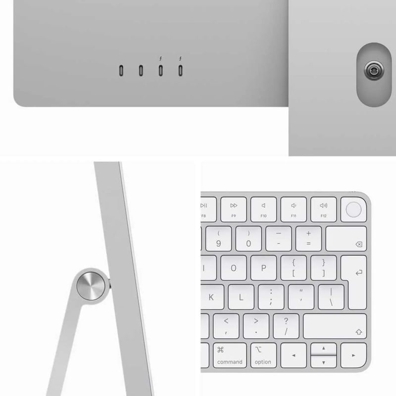 كومبيوتر Apple iMac 24 M3 8GB/512GB 10-core GPU Silver - 3